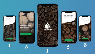 Fyreplace-Firewood Application Design admin android app design app ui ux application dashboard dashboard dashboard web design design application design frontend design mobile design web designer ios graphic mobile app mobile app design mobile app development mobile app ui ux design ui ux web app design web design