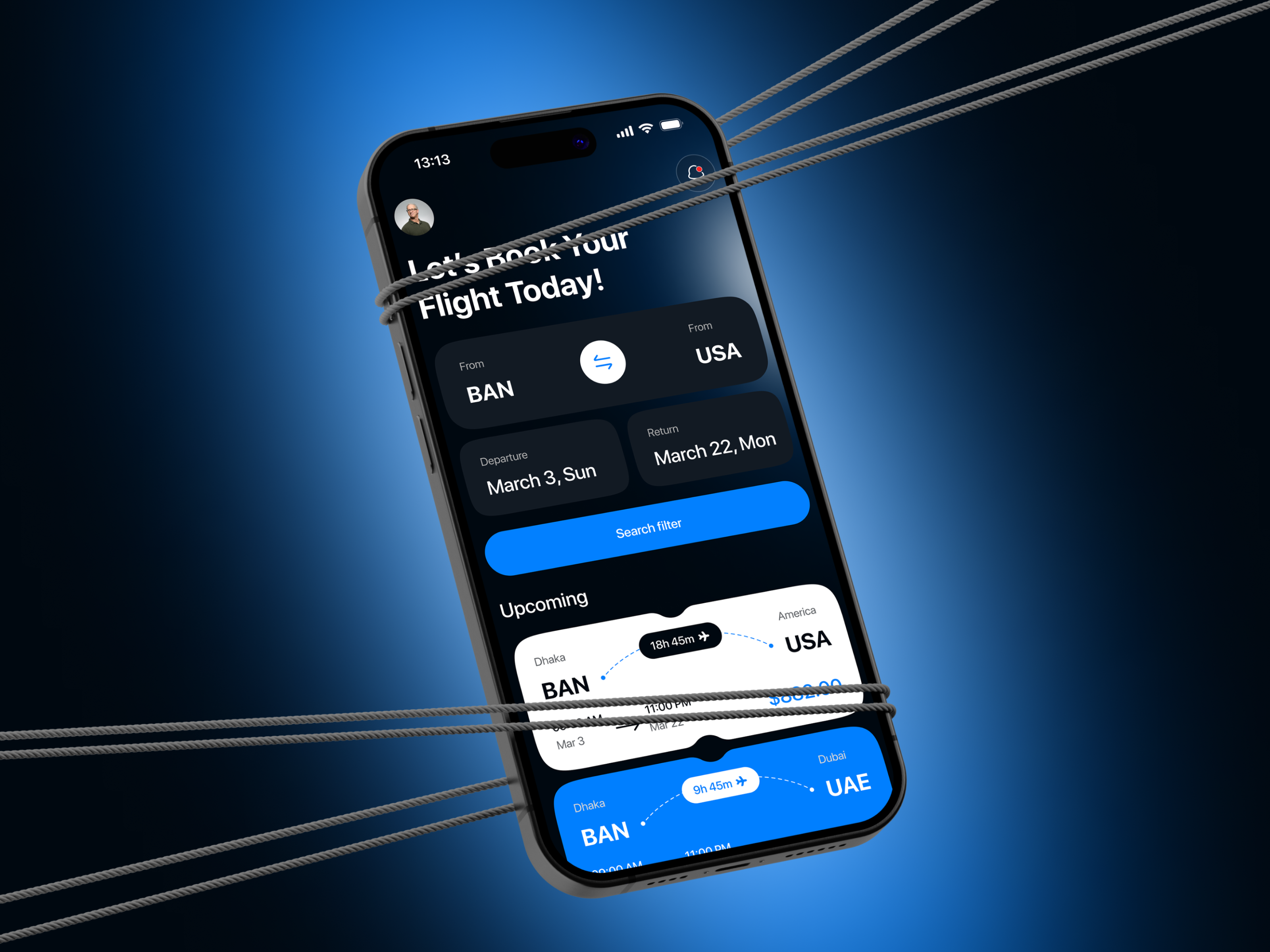 Example of Flyzen Is A Modern Flight Booking App 