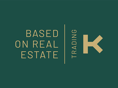 Based On Real Estate Trading brand design branding company design estate illustration investment investment branding investment company logo logo design logodesign rental rental branding trading vector