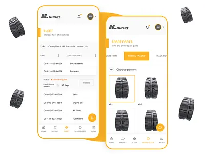 Glimat - Internal Web Application UI/UX application dark dark mode design ecommerce inspiration menu minimal mobile organisation shop ui ux