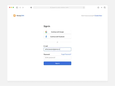 Sign In Form form form design form field forms trend trending trends trendy trendy design ui ui ux ui design uidesign uiux ux ux ui ux design uxdesign uxui