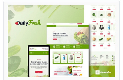 DailyFresh design designer designs ui ux web webdesign webdesigner website wordpress design