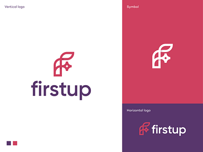 FirstUp unused logo proposal aligning app icon app logo branding communication app firstup logo logodesign logodesigner mark mobile app mobilizing reaching rebranding socail socialchorus software software company logo symbol workforce