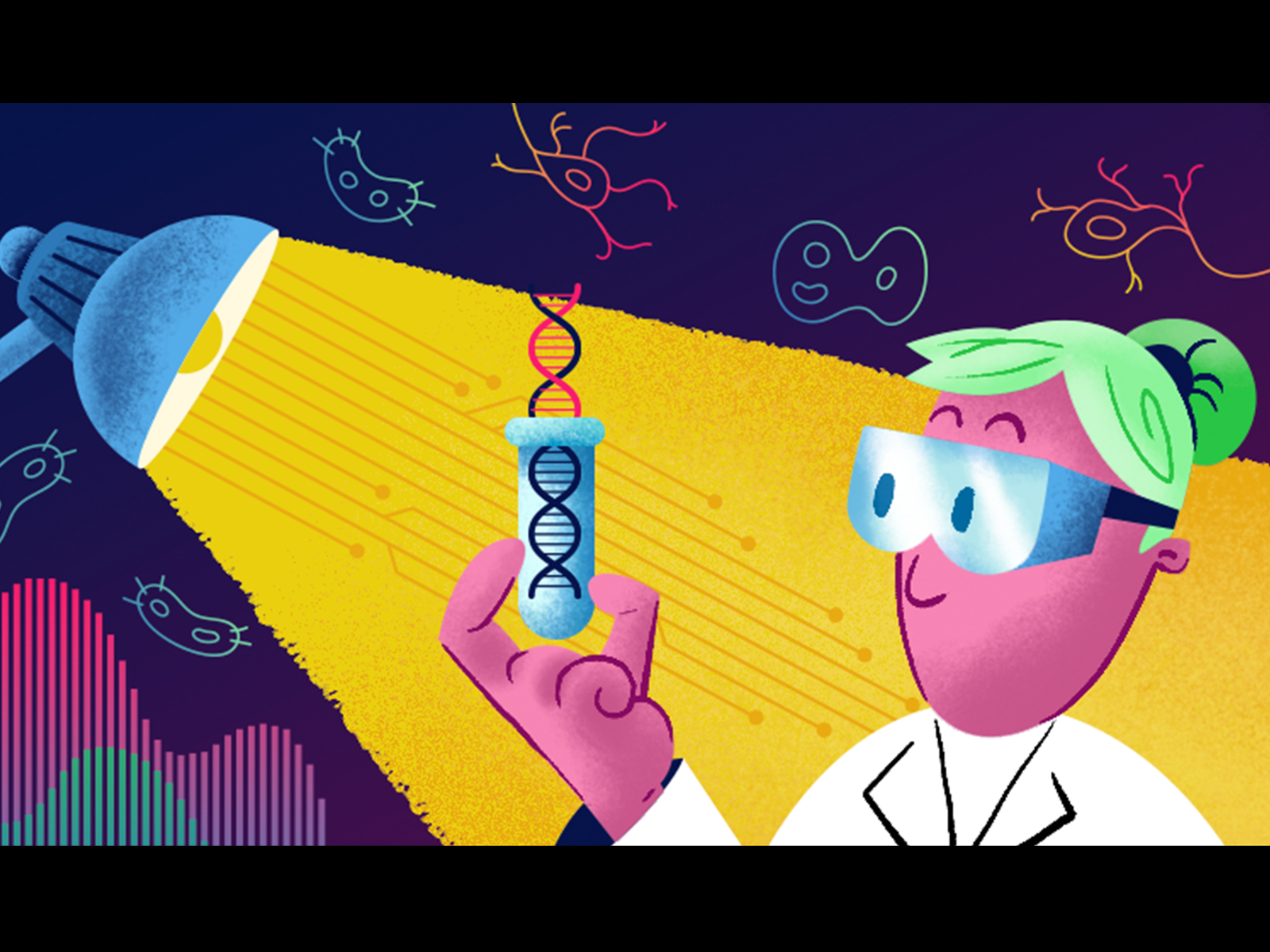 Example of BioTech Illustration