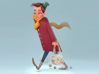 Grown-up life animation artwork character characterdesign design digital painting digitalart game art illustration mobile design rendering