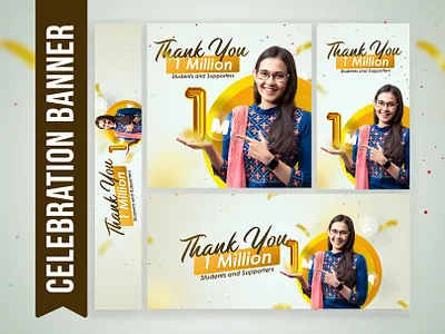 Celebration Banner celebration banner celebration design celebrations social media banner social media design social media poster
