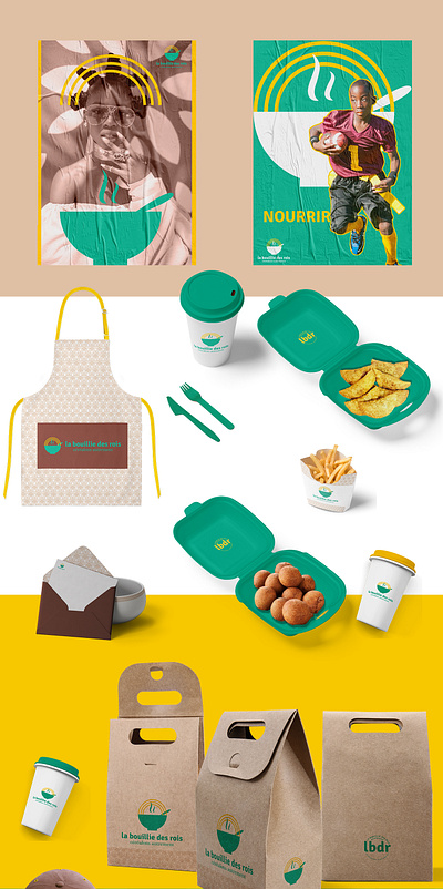 Restaurant Brand identity brandidentitydesigner branding identitevisuelle visual identity