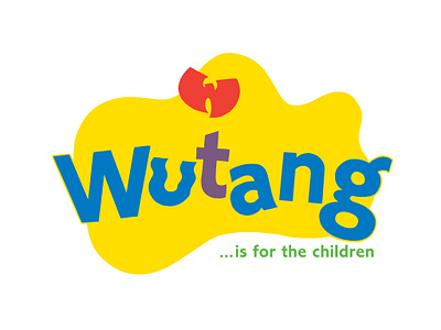 Wutang is for the Children lettering