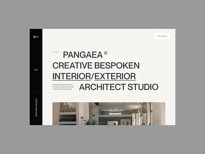 Pangaea Hero Exploration agency art art direction portfolio studio typeface typogaphy ui ux web experience webdesign webgl website