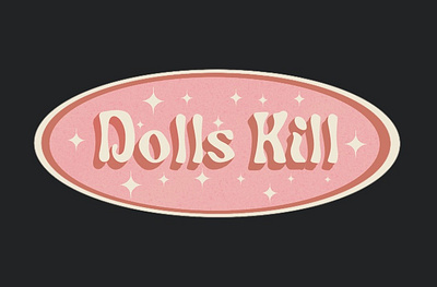 Dolls Kill Retro logo logo