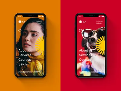 Larry Fisherman – Photography Studio concept dailyui design mobile photographywebsite ui
