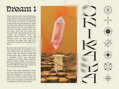 Dream #1 3d 3d art abstract blender3d branding crystal design dream edition expenses glassmorphism illustration portal typo vector