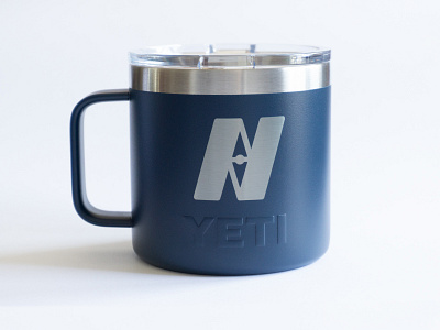 Navigators Yeti mug high alpha logo logomark mug navigators yeti