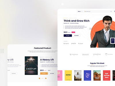 Book Store Ecommerce Web Design