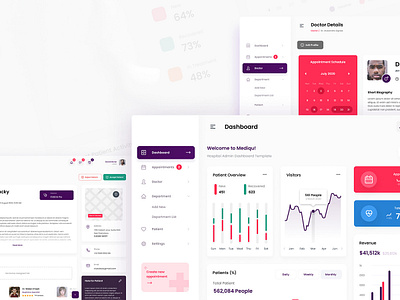 Hospital Admin Dashboard