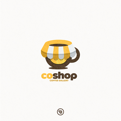 Coffee shop logo combination animation app branding coffee coffee shop design flat icon illustration logo store ui vector