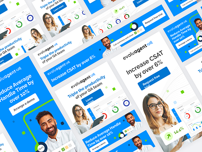 EvaluAgent - Google Display ad design