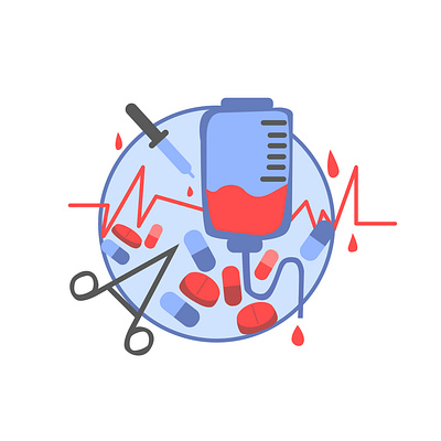 medcines icon app blood covid 19 icon illustration life logo medcine medical minimal pandemic ui ux vector web