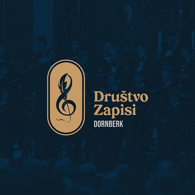 Association/Društvo Zapisi - Logo association brand identity branding branding design choir clean design logo logo design logodesign logos modern music slovenia