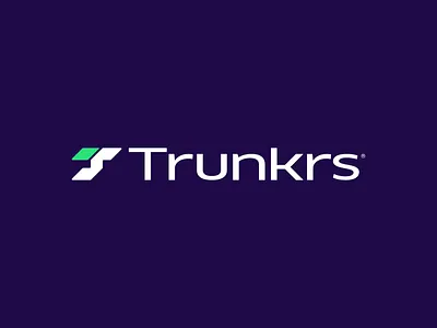 Trunkrs Logo animation after effects animation delivery delivery service logo trunkrs