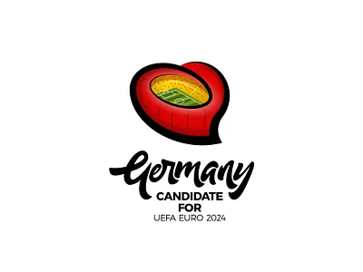 Germany EURO 2024 - Version 2 event football germany heart passion soccer stadium