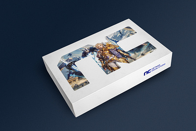 Welcome kit for NCVVS branding collageart design packaging videogame welcomekit