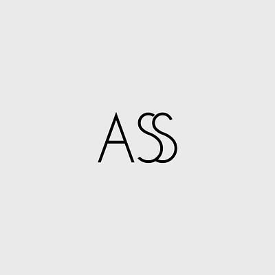 A** concept design font logo minimal type type art typography word as image