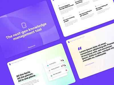 Reasonal deck design brand design brand identity branding deck deck design presentation presentation design startup