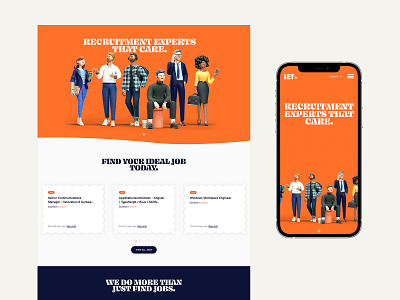 iET branding design illustration layout ui user experience user interface ux web website