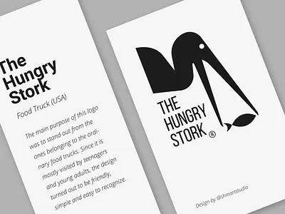 Logofolio Animals dribbble 17 animal branding character fish illustration logo mark mascot minimal restaurant logo stork symbol typography