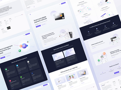 Website Revamp animation bank branding components design design system design systems fintech landing landing page landing page design revamp ui ux web web design webdesign website website revamp websites