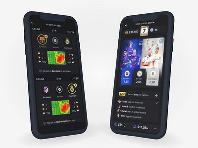 RushStreak app app design branding football football app games match motion graphics sports sports branding strategy ux uxdesign visual identity visual design visual identity