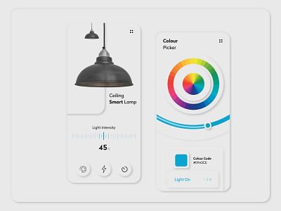 Best Smart Light UI Design app design design iot app mobile app mobile app design mobile ui smart home smart light smarthome ui uiux ux design