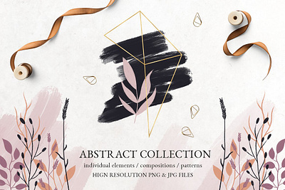 Abstract Collection animation branding design flat graphic design icon illustration illustrator minimal typography