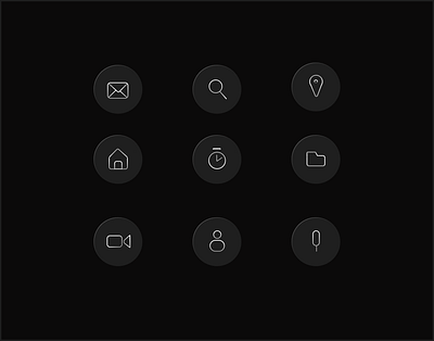 Icons design #DailyUI Day 05 design icons icons design icons pack icons set iconset ui