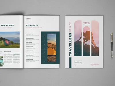 Travel Magazine Template
