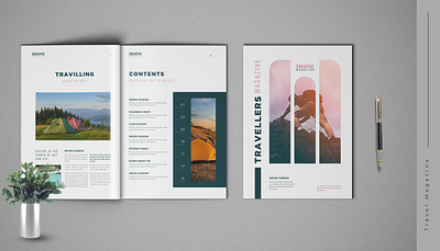 Travel Magazine Template