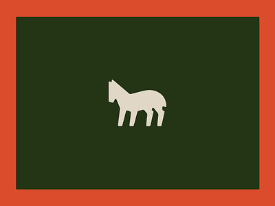 O&E Icons cream green horse icon iconography illustration illustrator red vector vintage whiskey