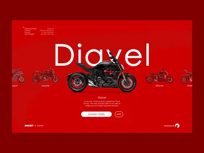 Ducati motorcycle configurator 01 bike configurator design motorbike motorcycle ui web
