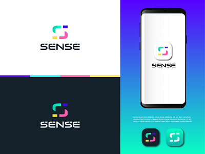 sense app logo logo logo design logos logotype