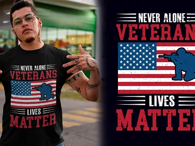 USA veterans T-shirt Design logo design t shirt t shirt design usa t shirt design vintage vintage t shirt