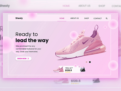 Nile Air Product UI deisgn. nike nike air product design shoe design shoes app uidesign uiux website design