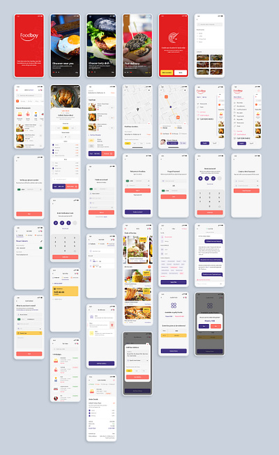 Foodboy burger app chef app delivery app eat eating figma food and drink food design food order foodie hire me minimalistic app mobile app pakistan pizza recipe app restaurant app tracking app ui uiux