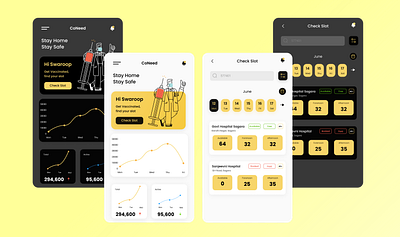 CoNeed app design mobile ui