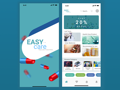 pharmaceutical android branding creative design logo typography ui uiux ux website