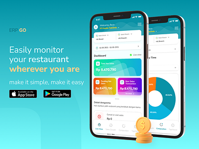 Mobile ERP Dashboard figma mobile app mobile dashboard mobile erp ui ux