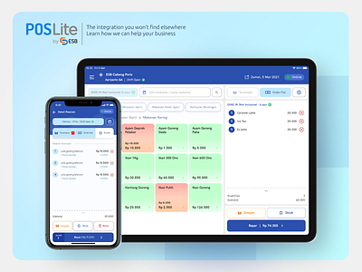 POSlite by ESB | Point Of Sales designer esb figma finance app mobile mobile design mobile ui point of sale poslite poslite by esb ui ux