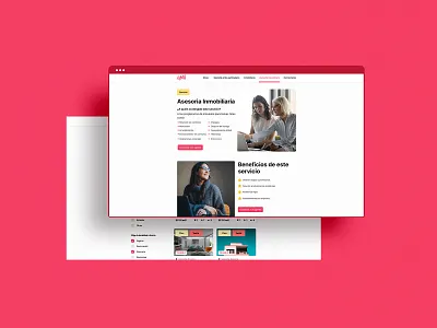 GMH Inmobiliaria brand design real estate realestate ui ui design uiux user experience user interface userinterface