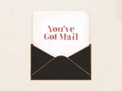 You've Got Mail No.1 art concept creative design digital film graphic design illustration illustration art letter mail movie sketch