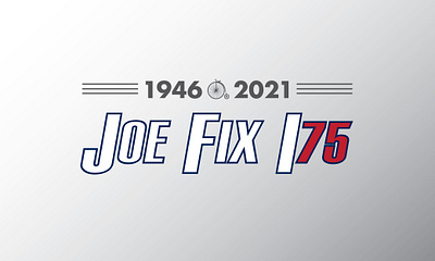 Joe Fix Its 75 Year Logo